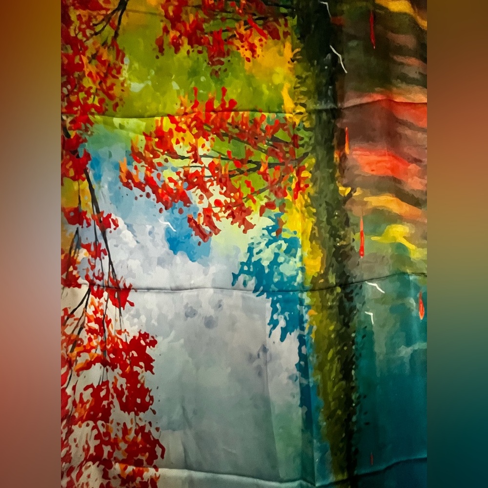 Colorful Artistic Scarf